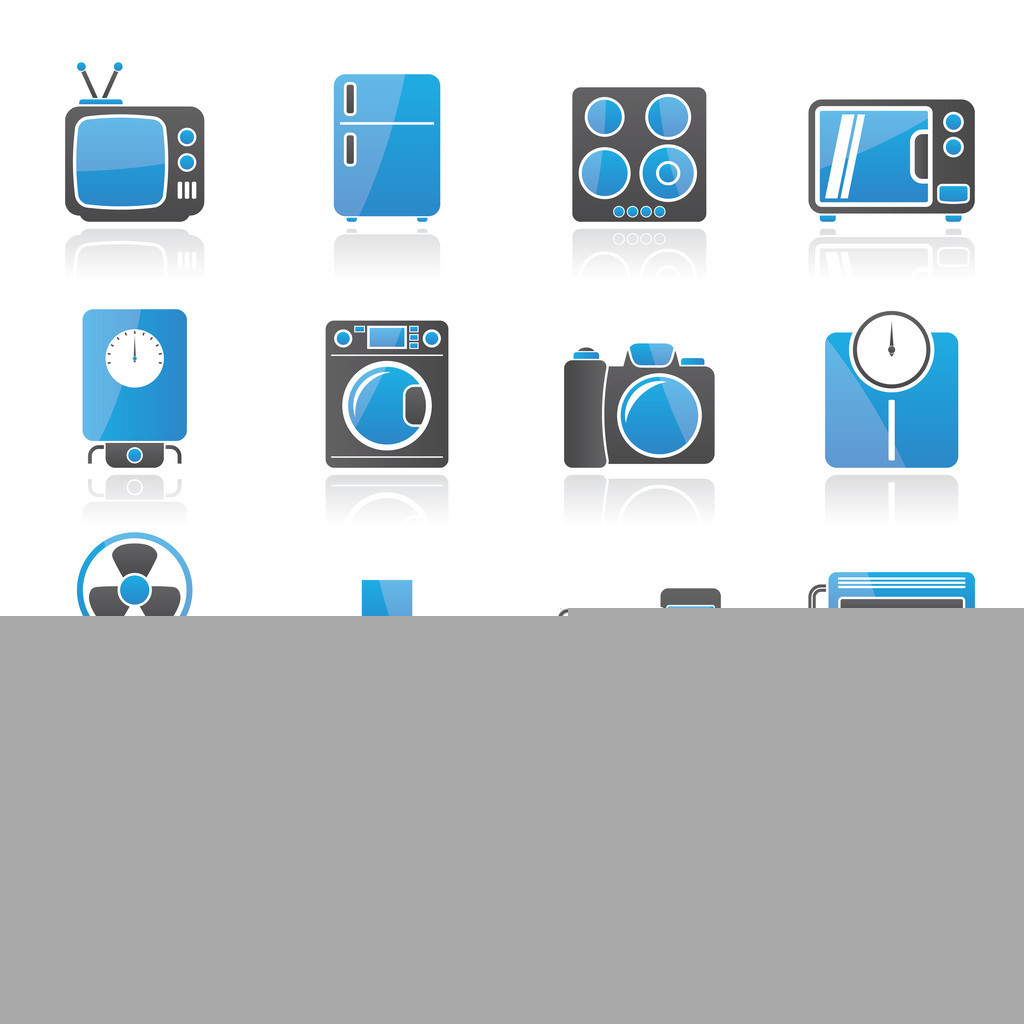 家電及電子產(chǎn)品圖標(biāo)