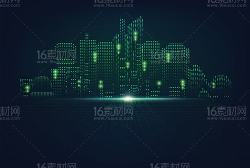 6款科技感電子信息創(chuàng)意背景矢量素材，點(diǎn)亮數(shù)字視覺(jué)盛宴